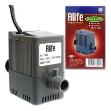Bomba Submersa Alife 1200 L/h 240v Aquário Lago Fonte Foto  mini 1