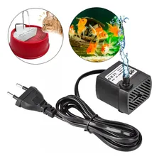 Bomba Submersa Dágua Motor Aquário Fonte Água 150lh 110v/220v Foto mini 1