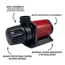 Bomba Submersa Lago Aquario Tanque Ap 9000 220v Aquapower Aquarismo BOMBA SUBMERSA AP 9000 Foto mini 3