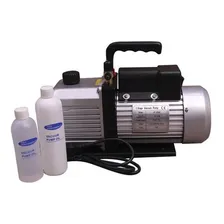 Bomba Vácuo 12cfm Duplo Estágio Bivolt C/ Óleo Refrigeração 110v/220v Foto mini 1