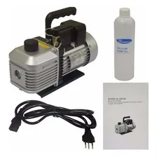 Bomba Vácuo 6cfm Duplo Estágio 1/2hp Com Óleo Incluso 110V/220V Foto  mini 1