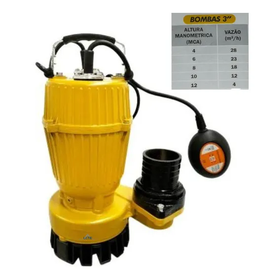 Bombas D'água Submersíveis Fossa Esgoto bfbb 3 Buffalo 220v Foto 1