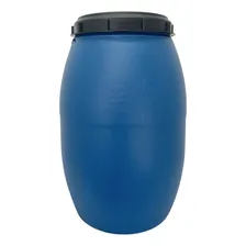 Bombona Plástica Tampa Removivel Armazenagem Diversa 200l Foto mini 1