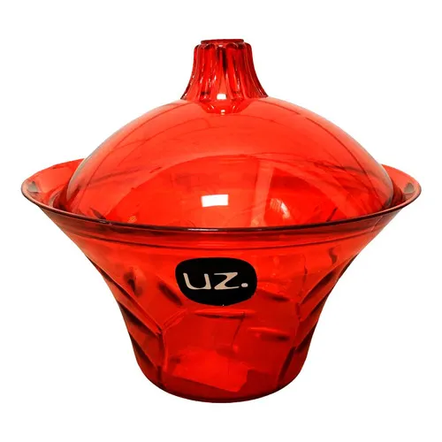Bomboniere Porta Bombom Plastico Baleiro Vermelho Uz 1l Foto 1