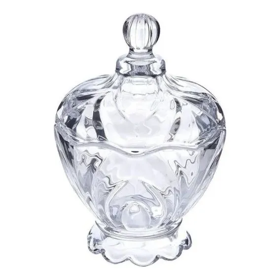 Bomboniere Potiche Com Pé Cristal Loures Lyor Foto 1