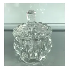 Bomboniere Vidro Decorativa com tampa 12cm Foto mini 2