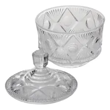 Bomboniere Vidro Pote Com Tampa 15cm Doce Bombons Decoração Foto  mini 1