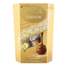 Bombons Chocolate Sortido Recheio Cremoso Lindt Lindor 200g Foto mini 3