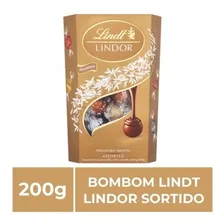Bombons Chocolate Sortido Recheio Cremoso Lindt Lindor 200g Foto mini 1