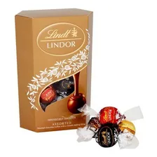 Bombons Chocolate Sortido Recheio Cremoso Lindt Lindor 200g Foto mini 4