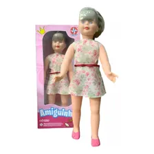 Boneca Amiguinha Estrela Vestido Florido Infantil 80cm Foto mini 1