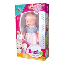 Boneca Anaiza Collection Vinil Brincadeira Menina Milk Toys Foto mini  3