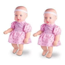 Boneca Anaiza Collection Vinil Brincadeira Menina Milk Toys Foto mini  2