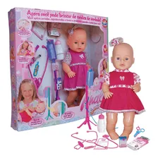 Boneca Analú Sorinho De Hospital Com Acessórios Sid-nyl Foto mini 2