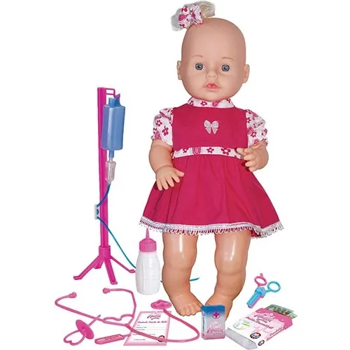 Boneca Analú Sorinho De Hospital Com Acessórios Sid-nyl Foto 1