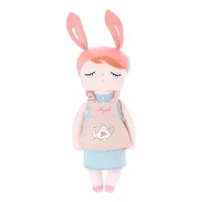 Boneca Angela Doceira Retro Bunny Rosa 33cm - 2064 - Metoo Foto mini  3