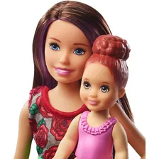 Boneca Babás Barbie Skipper com banheira FXH05 Foto mini  3