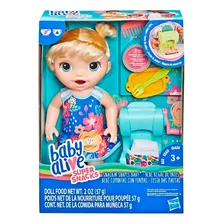 Boneca Baby Alive Baby Alive Food com formas para fazer massas Foto  mini 1