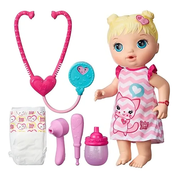 Boneca Baby Alive Cuida De Mim Loira Foto 1