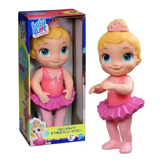 Boneca Baby Alive Doce Bailarina Morena Loira F1273 Hasbro Foto 1