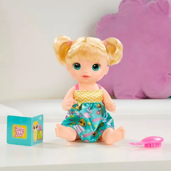 Boneca Baby Alive Escolinha Loira Hasbro B7223 Foto 1