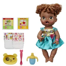 Boneca Baby Alive Hora De Comer Negra - Hasbro A8347 Foto mini 2