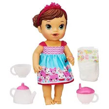Boneca Baby Alive Hora Do Chá Morena Hasbro Foto  mini 1