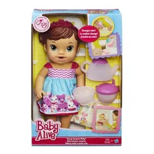 Boneca Baby Alive Hora Do Chá Morena Hasbro Foto mini 4