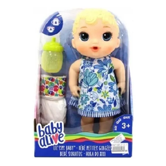 Boneca Baby Alive Hora Do Xixi Loira - Hasbro Foto 1