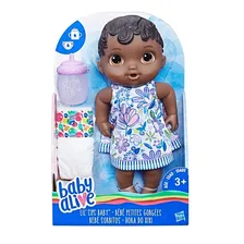 Boneca Baby Alive Hora Do Xixi Morena Nova - Hasbro E0308 Foto mini 1