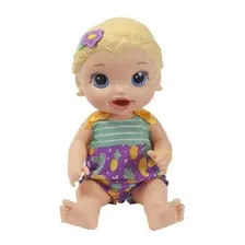 Boneca Baby Alive Lanchinhos Divertidos Loira - Hasbro Foto mini  2