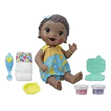 Boneca Baby Alive Lanchinhos Divertidos Negra E5839 Hasbro Foto mini 1