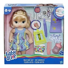 Boneca Baby Alive Pequena Artista Loira Foto  mini 1