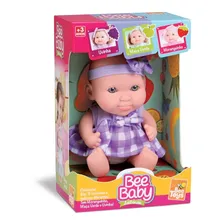 Boneca Baby Bee Sabores Uvinha Foto  mini 1