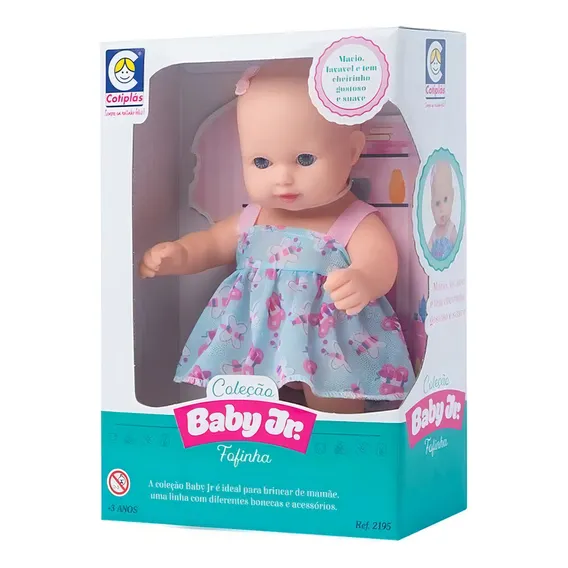Boneca Baby Junior Fofinha - Cotiplás Foto 1