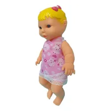Boneca Baby Lia Papinha Brinquedo Menina Adijomar Foto  mini 1
