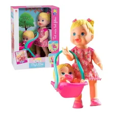 Boneca Baby Little Collection Alive Tal Mãe Tal Filha 8020 Foto mini 1