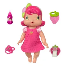 Boneca Baby Moranguinho Faz Xixi Clássica Foto  mini 1