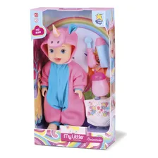 Boneca Baby My Little Collection Alive Unicornio Foto mini 2