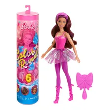 Boneca Barbie Articulada Color Reveal Balé Surpresa Mattel Foto mini 4
