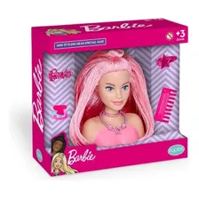 Boneca Barbie Busto Para Pentear 4 Acessorios - Pupee Foto mini 2