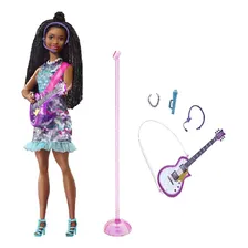 Boneca Barbie Cantora Brooklyn acessorios Mattel Foto mini 4