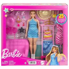 Boneca Barbie Closet Da Moda + 25 Acess贸rios Mattel Foto mini 1
