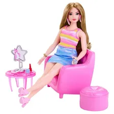 Boneca Barbie Closet Da Moda + 25 Acess贸rios Mattel Foto mini 3