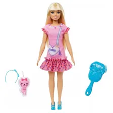 Boneca Barbie Family Minha 1 Barbie Mattel Loira Hll18 Foto mini 1