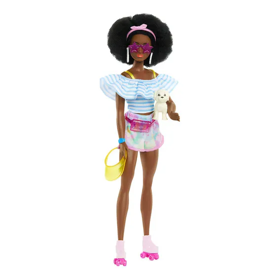 Boneca Barbie O Filme Boneca Patinadora Mattel Hpl77 Foto 1