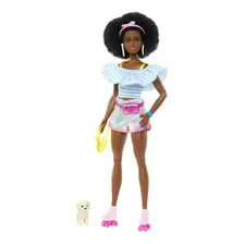 Boneca Barbie O Filme Boneca Patinadora Mattel Hpl77 Foto mini 4