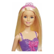 Boneca Barbie Princesa Loira Mattel Foto mini 2