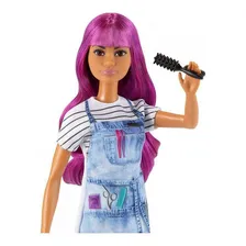 Boneca Barbie Profissões Cabeleireira - Mattel Foto mini 4
