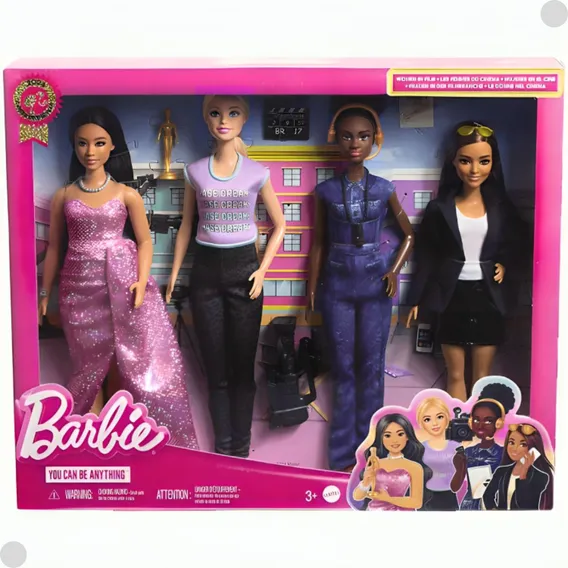 Boneca Barbie Profissões Diretora De Cinema Hrg54 - Mattel Foto 1